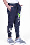 3-Piece Navy Blue-smoked-black, Printed X Collection Boys' Sweatpants - 3