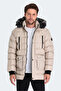 Men's Coat & Coat - Harvie Ktn, Stone Gray - 4