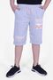 72 Text Printed Wide Leg Cord Detailed Boy's Capri - 4