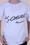 Ataturk-Star-Signature Printed Unisex Kids Short Sleeve T-Shirt - 3