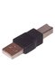 USB Type-A Male to USB Type-B Male Converter Adapter (Pack of 10)