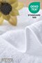 Pack of 25 White Hand Towels - 50X90 Cm, 225 Gr, 100% Cotton, Spa and Hotel Towels - 2