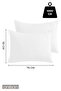 Microfiber Antiallergic Pillow - 1000Gr, 50X70 Cm, Bead Silicone Filled 1Pc. - 4
