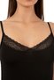 Özkan 22795 Women's Cotton Modal Collar and Skirt Lace Thin Strap Tank Top - 5