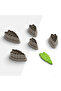 Alocasia Leaf Shaped Polymer Clay Mold, Earring Mold, Jewelry Mold, Clay Cutter, No:1112 - 2