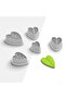 Leaf Shaped Polymer Clay Cutting Mold, Earring Mold, Jewelry Mold, Candy Mold, No:1118 - 2