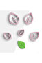 Leaf Shaped Polymer Clay Mold, Earring Mold, Pendant Mold, Ceramic Mold, No:1103