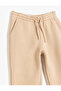 Elastic Waist Pocket Detailed Raised Basic Jogger Sweatpants - 3