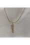 Couple Necklace Hugging Steel Lover - 3