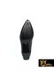 Women's Black Genuine Leather Shoes 505321065 -1 - 8