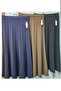 Yildiz New 1St Class Scuba Fabric Stretchy Flexible Mother's Plus Size Model Piecewise Elastic Skirt - 2