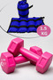 1.5 kg Hand & Foot Weights and 1 kg Dumbbell Set Hand Ankle Weights Sandbag Sets Blue - 3