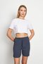 K.Mavi Women's Ribbed Casual Comfortable Wear Shorts Pajama Bottoms - 4
