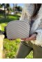 Simple and Stylish Women's Cross Shoulder and Portfolio Bag with Sand Compartment and Adjustable Strap - 2