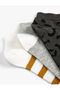 Leopard Patterned Socks 3 Pack Multicolored - 3