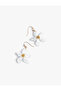 أقراط متدلية على شكل زهرة - 2