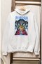 Unisex Edward Elric Printed Hooded Sweatshirt, Oversize Fullmetal Alchemist Anime Themed Hoodie