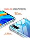 حافظة شفافة لهاتف P30 Lite P20 Plus P30 P40 Lite E P50 P60 Pro سميكة ومقاومة للصدمات من السيليكون - 4