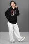 Unisex Itachi Uchiha Printed Hooded Sweatshirt, Oversize Naruto Anime Themed Hoodie - 3