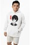Unisex Osamu Dazai Printed Hooded Sweatshirt, Oversized Bungo Stray Dogs Anime Themed Hoodie - 2