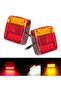 1pc 20LED 12V Waterproof Durable Car Truck LED Rear Tail Light Warning Lights Lamp for Trailer Ca...