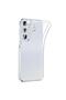 Samsung Galaxy S24 Plus Compatible Case Zebana Transparent Soft Silicone Case Transparent