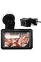 Rear View Monitor 4.3'' IPS Screen Baby Car Mirror Adjustable Wide View Angle for Infants Kids Pe... - 7