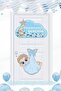 Eco Blue Pleasant Bridal Doll - Cardboard Door Ornament - 3