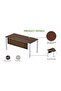 Figura 72-14 U-Shaped Conference Meeting Table for Office - 12 Seater, Dark Walnut - 3