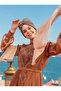 Mink Sandy Bonnet - Drawstring Padding Design - 2