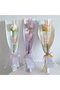 10pcs Single Rose Sleeves Flower Wrapping Bag Bouquet Packaging Bags Clear Cellophane Floral Wrap...