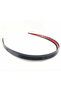 Car ABS Universal 1.2M BlackSpoiler Carbon Fiber Accessory Car Spoiler Soft Car Rear Roof Trunk S... - 5