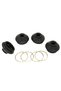 4 Pcs Turn to rod Arm Ball Head Dust Protection Cover for Chinese ATV Quad Go kart - 5