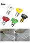 5pcs 1/4inch Quick Connect Garden High Pressure Washer Spray Nozzle 0 15 25 40 Degree Watering So... - 8