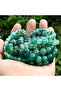 8mm(around 45pcs) Natural Green Dragon Agates Round Loose Spacer Beads for Jewelry Making DIY Bracel - 2