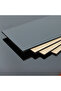 350X350mmX3mm Black Thickness 3mm Acrylic Board Glossy Pure Black Plexiglass Plastic Sheet Organic G - 8