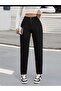 Black Mom Jean Women's Pants, No Knee-Cut Jeans, See Size Chart, Casual School Pants