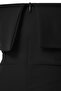 Black Strapless a Line/Bell Cut Midi Knitted Dress Twoss25El00070 - 8