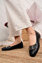 Women's Ballerinas Black Stylish Casual Shoes - 2