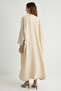 Stone Lace Detailed Woven Cap & Robe Tctss25Kf00001 - 8