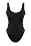 Siyah Bralette Cut Out Detaylı Regular Mayo TBESS25MA00003 - 5