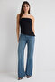 Siyah Dokuma Bluz TWOSS25BZ00172 - 2