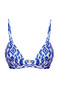 Etnik Desenli Üçgen Kaplı Bikini Üstü TBESS20BU0268 - 6