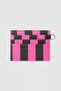 La'Graccio Paris Women's Vs Card Holder Black Fuchsia - 2