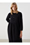 Crew Neck Women's Dress - 2