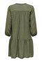 Onlvinnie Life 3/4 Lace Tunic - Khaki Color Noos Model - 4