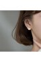 أقراط القمر بنمط النجوم والمجرة - 3