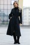 Women's Clothing Belted Cashmere Coat - 2