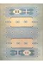 Crescent Collection Soft Tones Green Blue Geometric Patterned Woven Base Decorative Carpet Hilal18 - 5