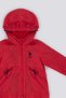 U.S. Polo Assn Baby Girl Red Raincoat - 3